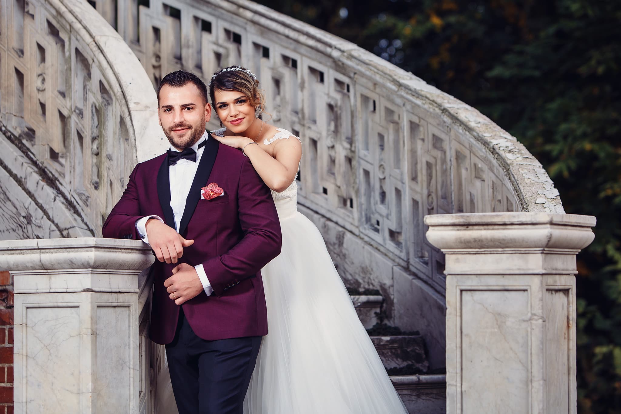 Trash the dress Palatul Stirbey