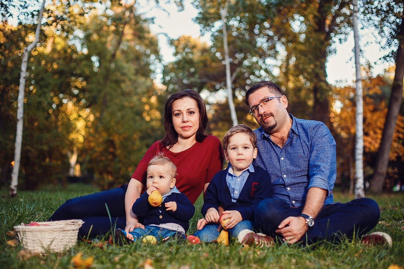 Sedinta foto de familie in Parcul Carol