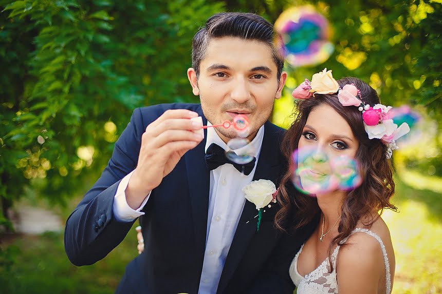 fotografii de nunta in gradina botanica